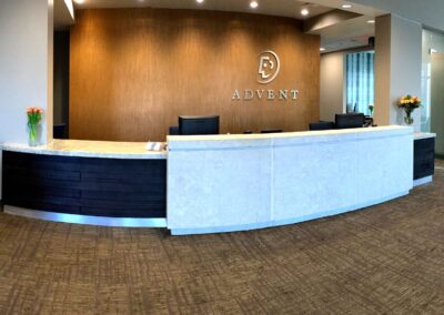 Reception for Advent Ear Nose & Throat.