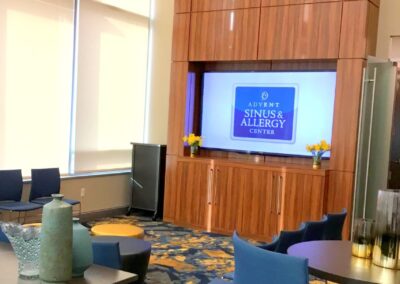 Team lounge for Advent Ear Nose & Throat.