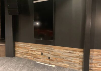 Custom wall at IMPROV of Brookfield.