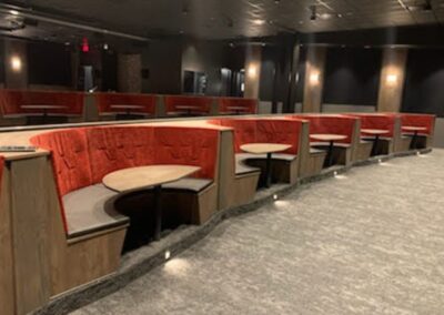 Custom booths at IMPROV of Brookfield.