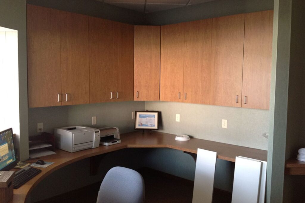 3 Form Panel Cabinets for Lemke Dental