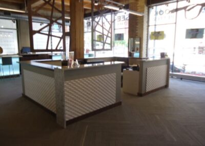 Reception area of Metro Eye.