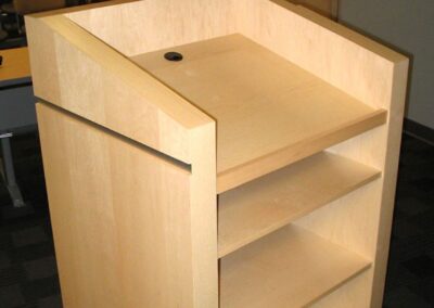 Wooden Classroom Podium