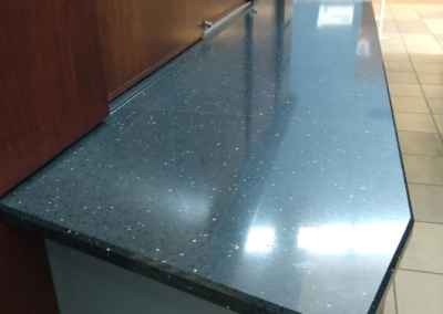 Reception counter for the Village of Menomonee Falls.